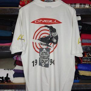 1994 Tour O'neill Mcdonalds Snowboarding Vintage Tee